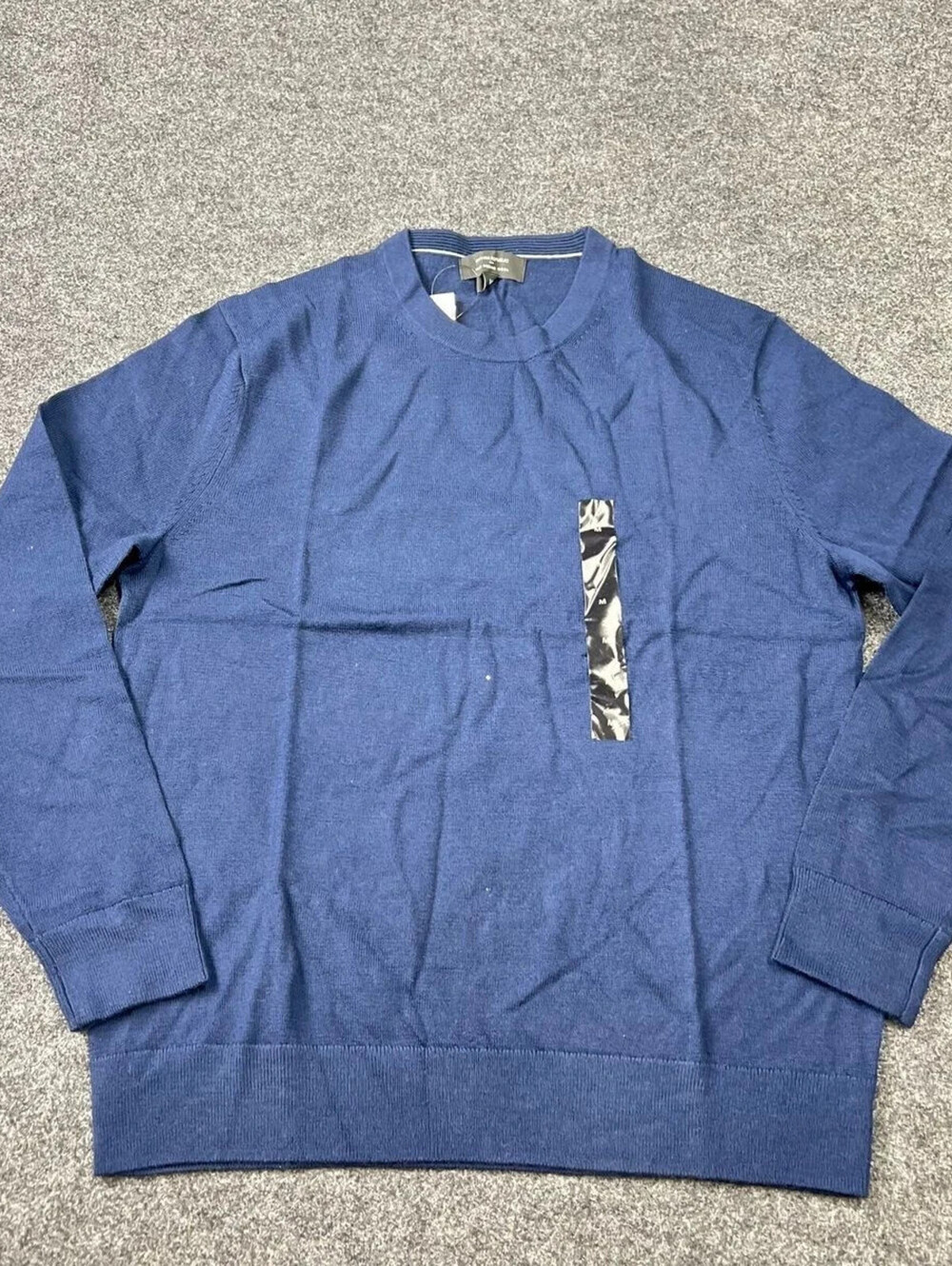 BANANA REPUBLIC FACTORY Merino Wool Sweater Men's Size M Deep Navy $80 MSRP
